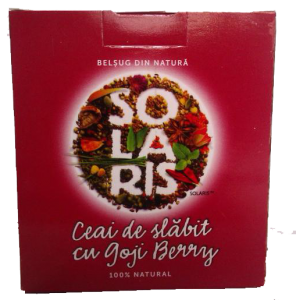 Ceai de Slăbit Goji Berry, (20dz x2g) 40g | Solaris | kunsteconomie.nl